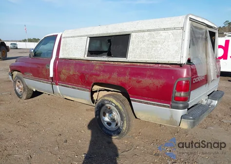 1995 Dodge Ram 1500 из США, поврежденный, VIN 1B7HC16Y3SS184578